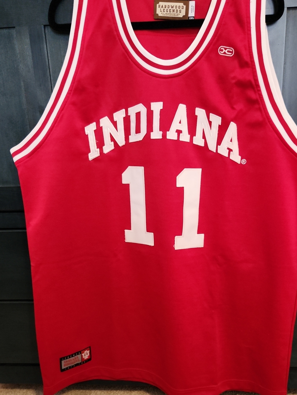 Indiana #11 Red Basketball Jersey
